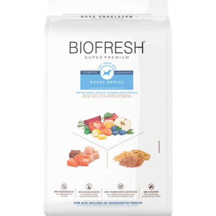 Biofresh Perro Adulto Razas Medianas - Mezcla de Carnes, Frutas y Vegetales