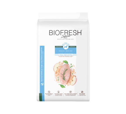 Cachorro Razas Medianas - Pollo, Manzana y Arroz Integral